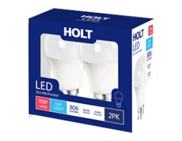 Wholesale LED Classic Bulb 10W GLS A60 B22/BC Daylight 2pk