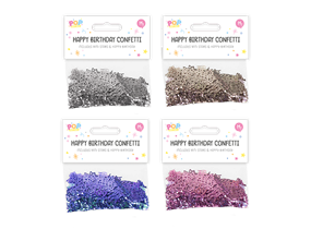 Wholesale Metallic Happy Birthday Confetti