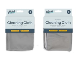 Wholesale Microfibre Cleaning Cloth 2pk