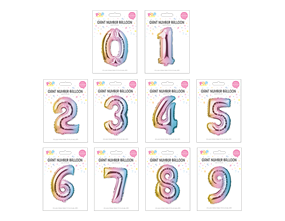 Wholesale Number Balloons