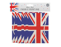 Union Jack Fabric Bunting 3.6m