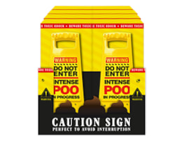 Wholesale Poo In Progress Warning Sign PDQ