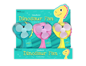 Wholesale Dinosaur Handheld Fan PDQ