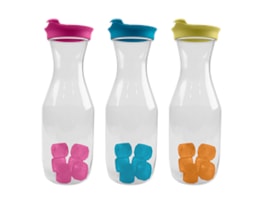 Wholesale 1L  Plastic Carafe with Ice cubes