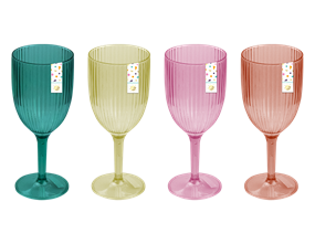 Wholesale Summer Plastic Wine Glass