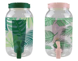 Wholesale Summer Party Leaf Drinks Dispenser with Tumblers