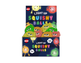 Wholesale Light up Squishy Balls PDQ