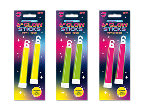 Wholesale 6" Glow stick 2pk