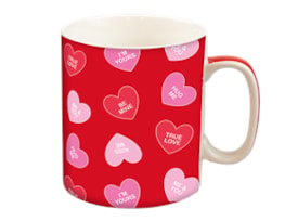 Wholesale Jumbo Love Heart Ceramic Mug