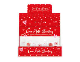 Wholesale Valentine's Customisable Love Note Bunting 1.5m PDQ