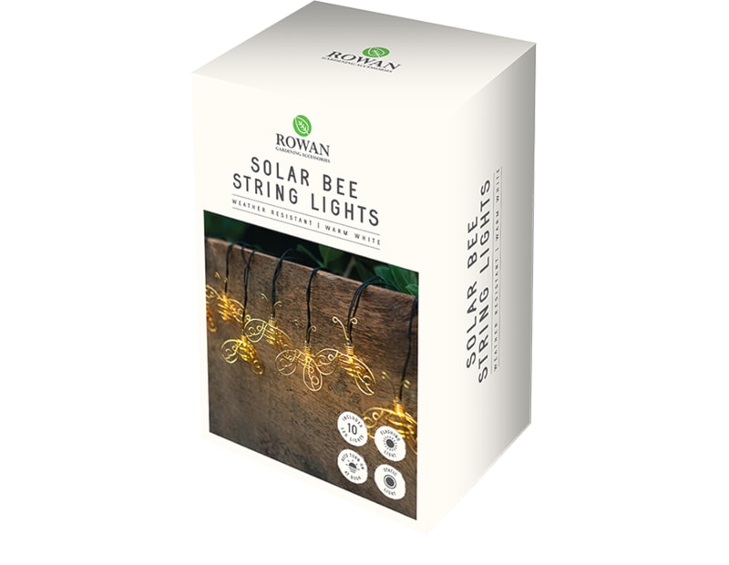 Wholesale 10 solar Bee string lights | Gem imports Ltd.