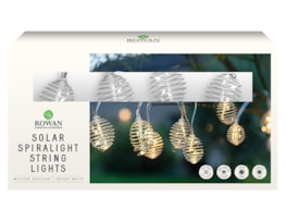 Wholesale 10 solar spiral string lights | Gem imports Ltd