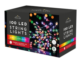 Wholesale 100 Led Mains Operated Christmas Lights - Multicoloured