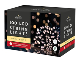 Wholesale 100 Led Mains Operated Christmas Lights - Warm White |christmas lights