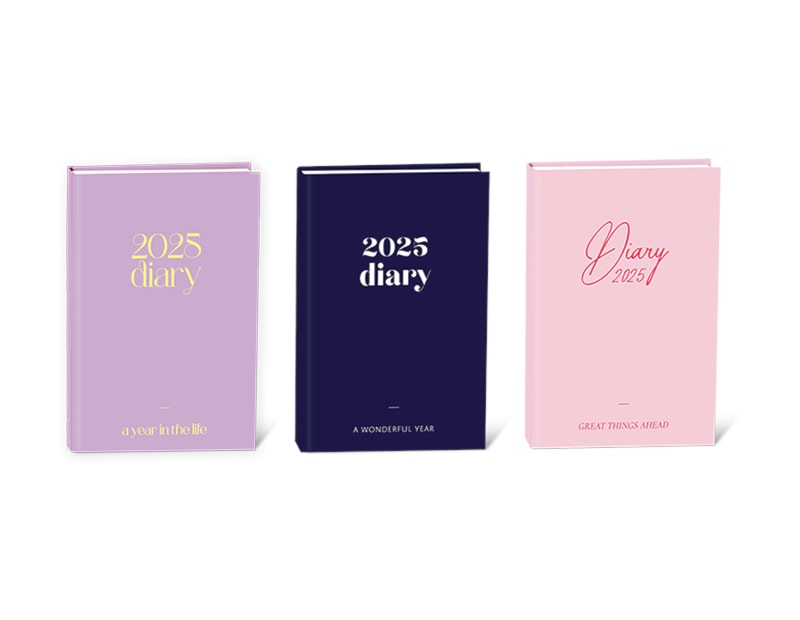 Wholesale 2025 A5 Page A Day Diary