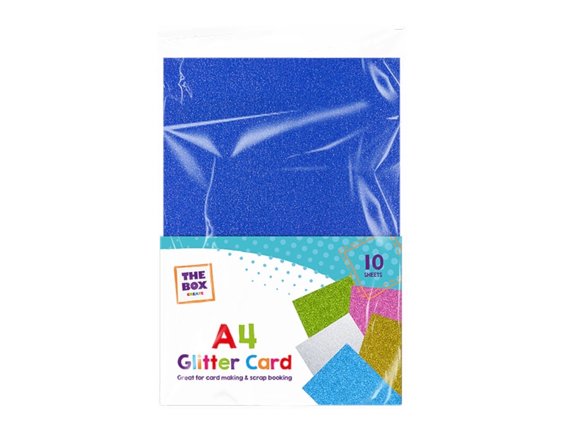 Wholesale A4 Glitter Card