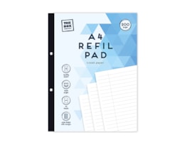 Wholesale A4 Refill Pad 200 Pages