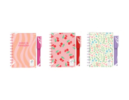 Wholesale A5 Wiro Notebook & Pen Set - Adult