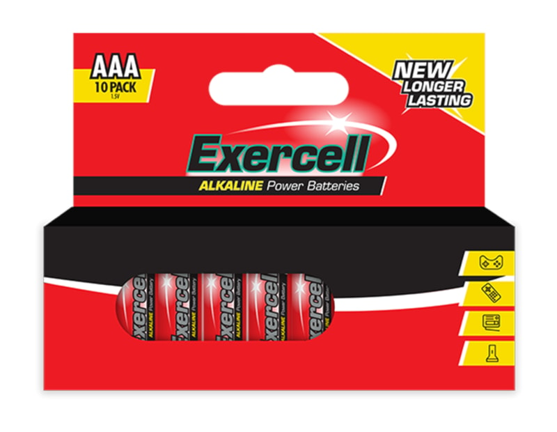 Wholesale AAA Alkaline Batteries 10pk