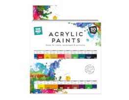 Wholesale Acrylic Paints 12ml 20pk