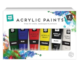 Wholesale Acrylic Paints 75ml 6pk