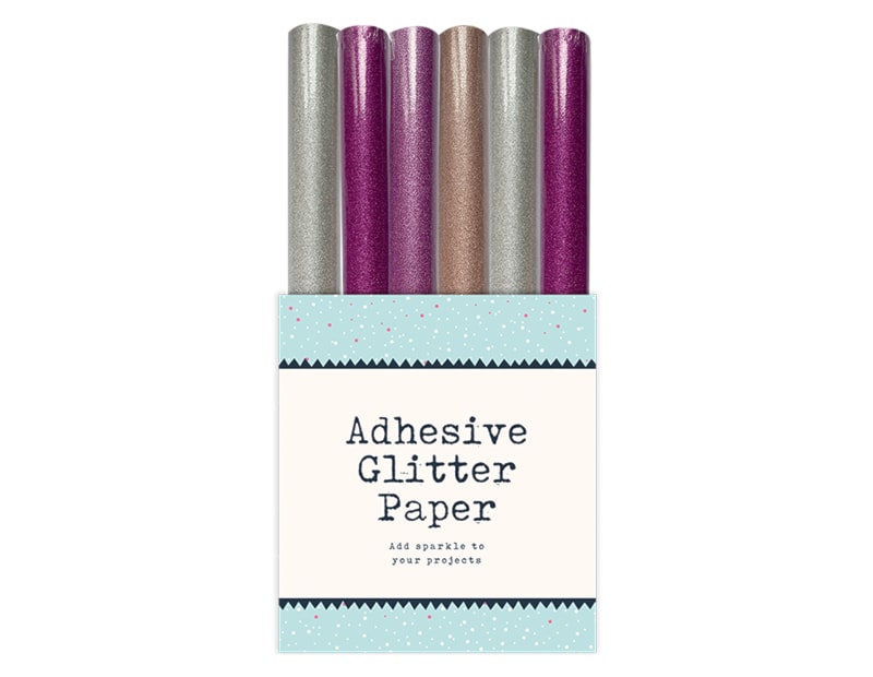 Wholesale Adhesive Glitter Craft Paper