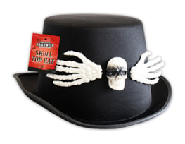 Wholesale Adult's Skull Top Hat