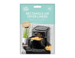 Wholesale Rectangle Air Fryer Sheets 80pk