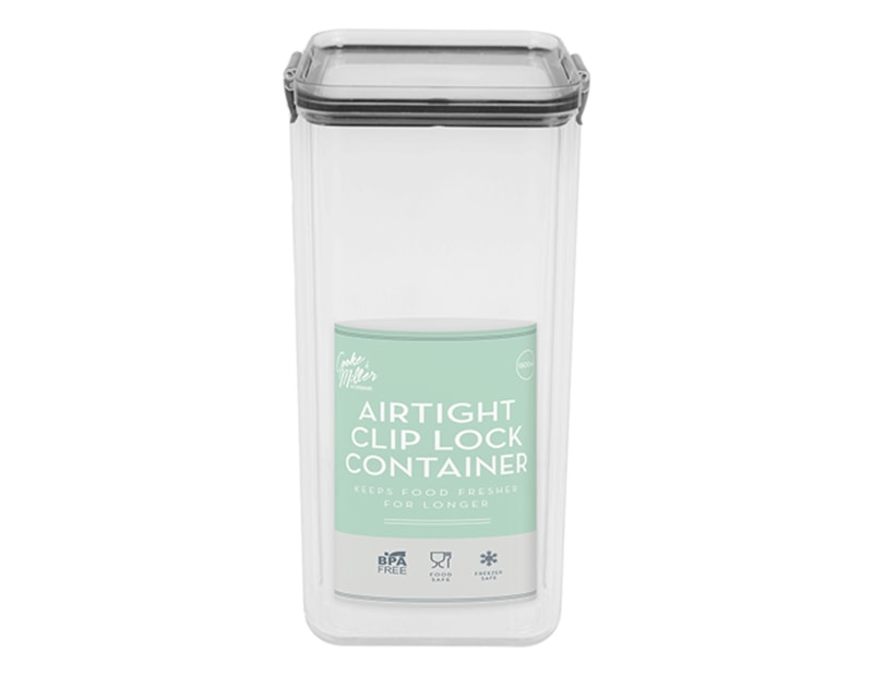 Wholesale Airtight Clip Lock Container 1800ml