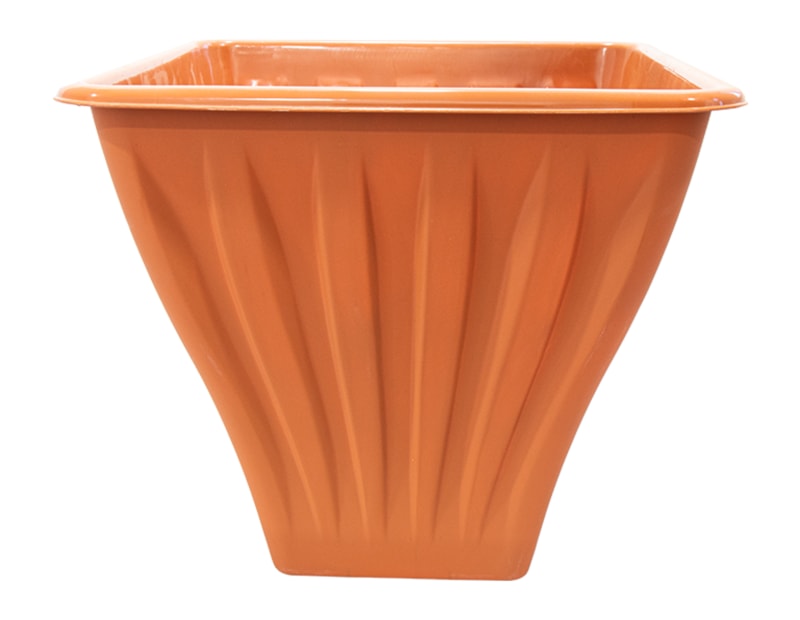 Large Square Terracotta Planter 30cm