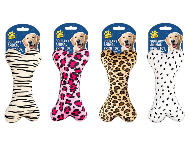 Wholesale Animal print squeaky dog toy | Gem imports Ltd.