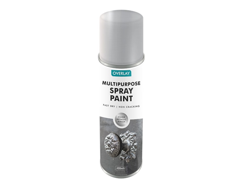 Wholesale Auto Spray Paint silver metallic finish 400ml