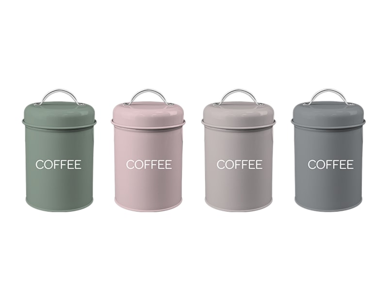 Wholesale Natural Coffee Storage Jar With Lid Handle