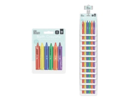 Wholesale Bath Crayons 6pk With Clip Strip