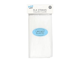 Wholesale Biodegradable PLA Straws 200pk