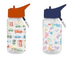 Wholesale Boys Printed Bottle With Straw