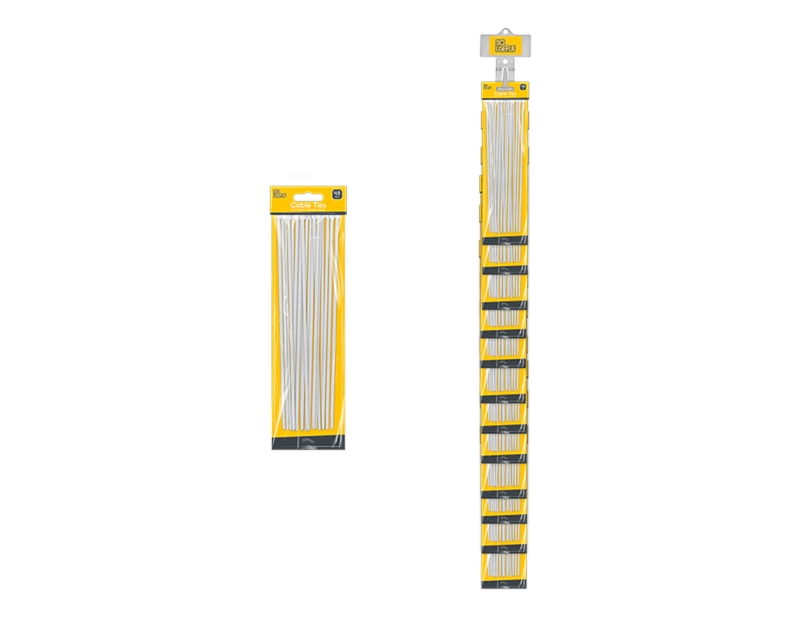 Wholesale Cable Ties 48pk With Clip Strip