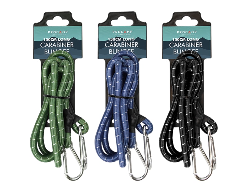 Wholesale Carabiner Bungee Straps