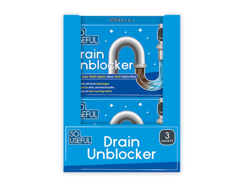 Wholesale Drain Unblocker 3pk CDU