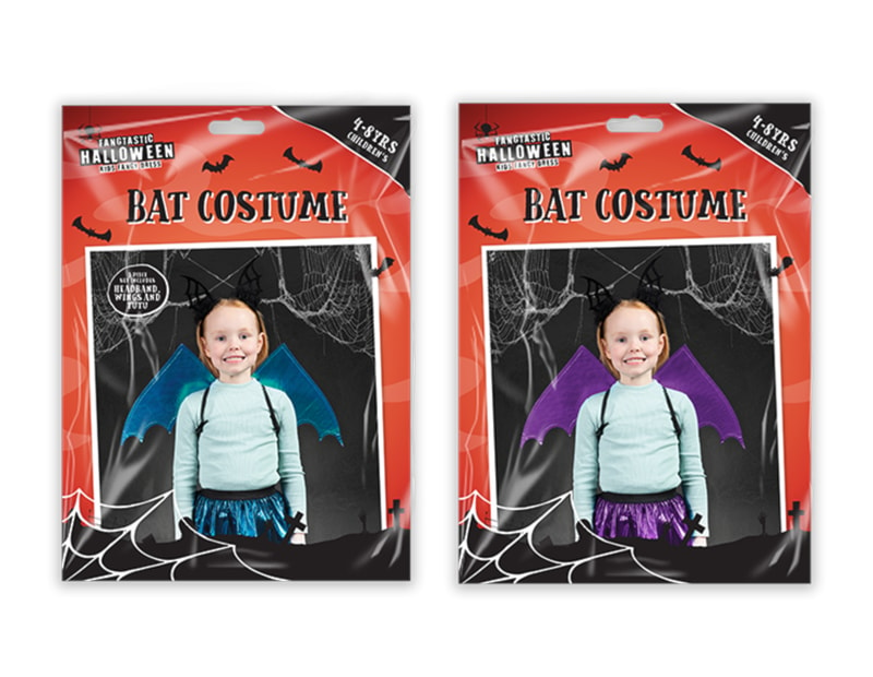 Wholesale Children's Bat Costume 4-8yrs