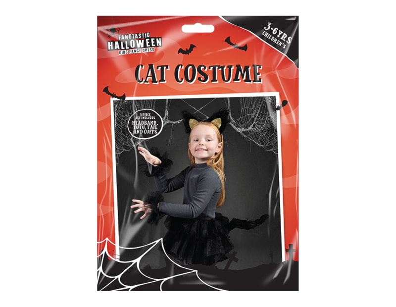 Wholesale Children's Cat Costume 3-6yrs