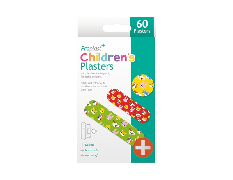 Wholesale Childrens Plasters 60 pack