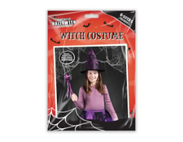 Wholesale Children's Witch Costume 6-10yrs