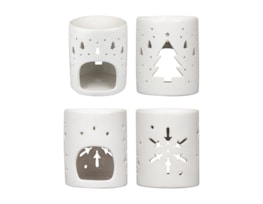 Wholesale Christmas Ceramic Wax Burner 11.5cm