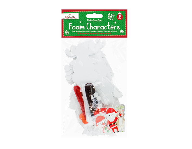 Wholesale Christmas Craft Foam Characters |  Bulk Buy Christmas Crafts