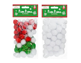 Wholesale Christmas Craft Pom Poms