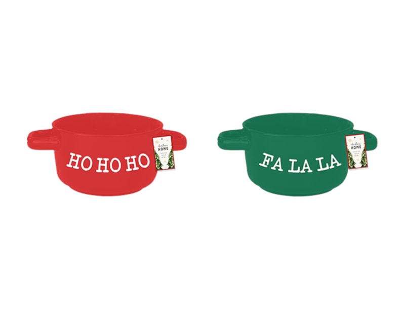 Wholesale Christmas Festive Soup Bowl