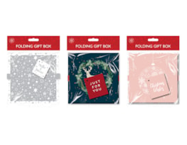 Wholesale Christmas Folding Gift Boxes | Bulk Buy Christmas Gift Bags & Boxes