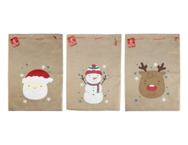 Wholesale Christmas Jute Gift Sacks | Bulk Buy Christmas Santa Sacks