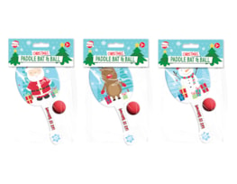 Wholesale Christmas Paddle Bat & Ball